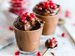 Fruit chocolate mousse